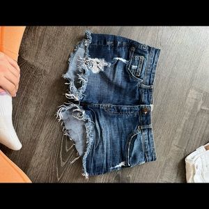 jean shorts